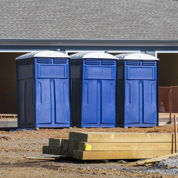 what is the cost difference between standard and deluxe porta potty rentals in Scott OH